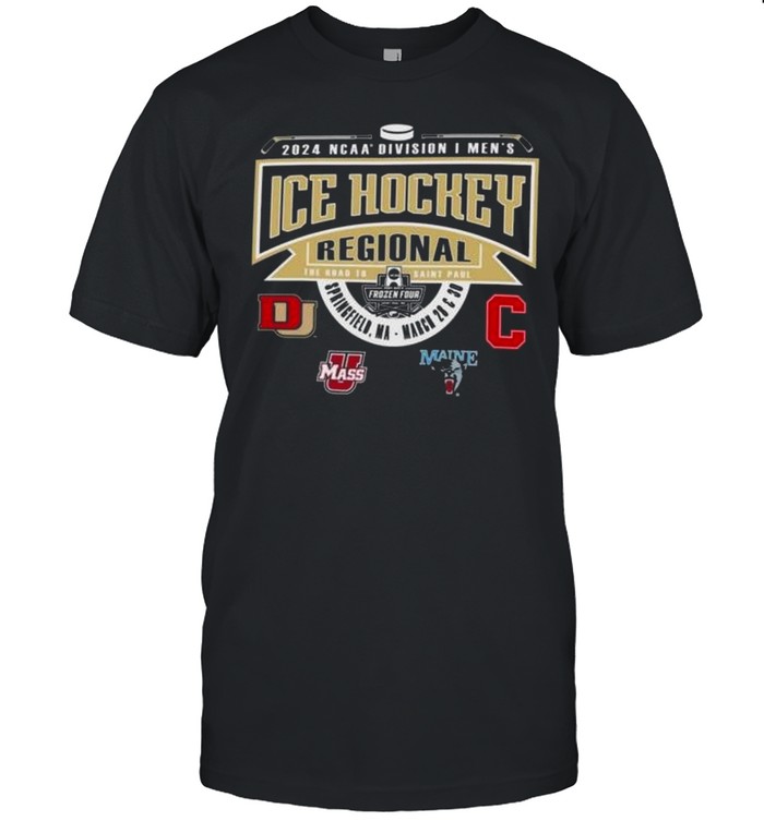 2024  Division I Men’s Ice Hockey Regional The Road To Saint Paul March 28 & 30 Shirt