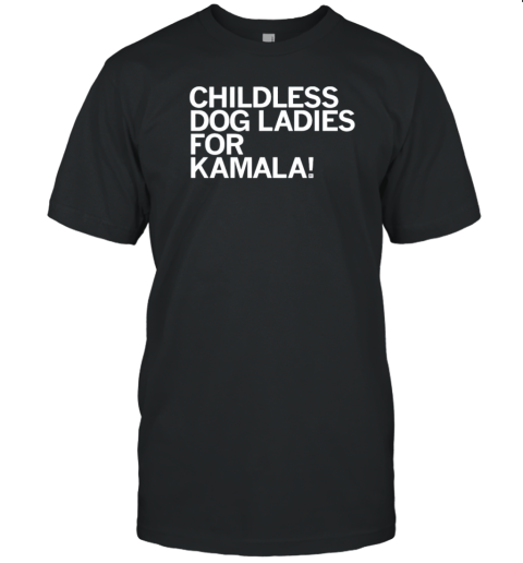 Childless Dog Ladies For Kamala Harris Raygun T- Classic Men's T-shirt