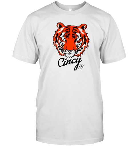 Cincy The Tiger Face T-Shirt