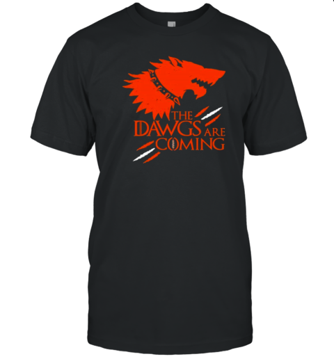 Cleveland Browns The Dawgs Are Coming 2024 T- Classic Men's T-shirt