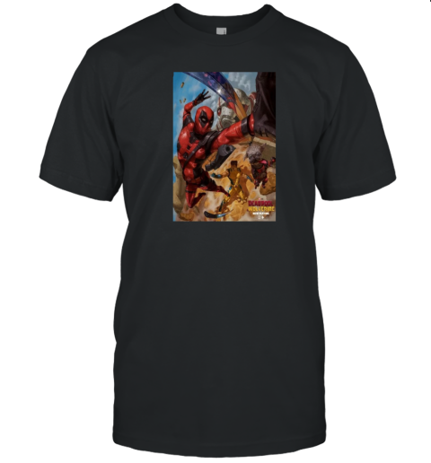 Deadpool And Wolverine Movie 2024 Limited Poster T- Classic Men's T-shirt