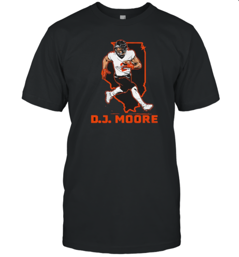 DJ Moore State Star T- Classic Men's T-shirt