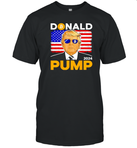 Donald Pump Bitcoin 2024 T- Classic Men's T-shirt