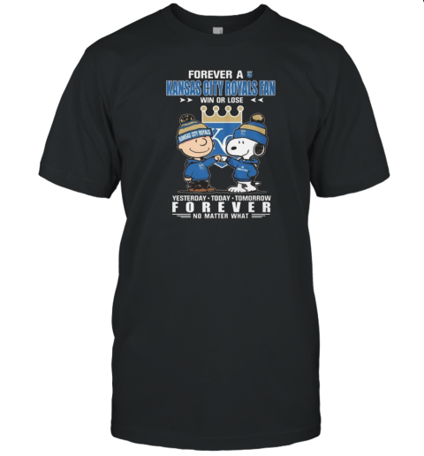 Forever A Kansas City Royals X Deadpool And Wolverine Fan Win Or Lose Yesterday Today Tomorrow Forever 2024 T- Classic Men's T-shirt