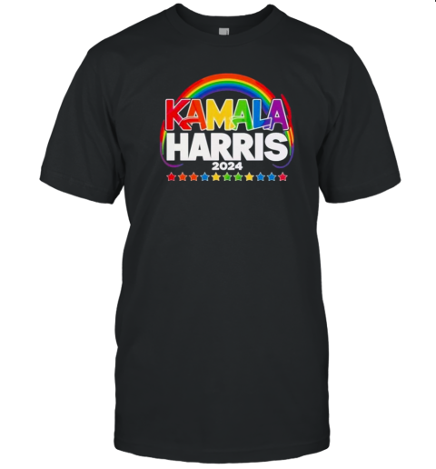 Kamala Harris Lgbtq Gay Pride Lesbian Fun T-Shirt