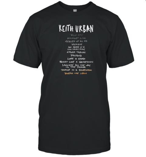 Keith Urban High Art Prints 2024 T-Shirt