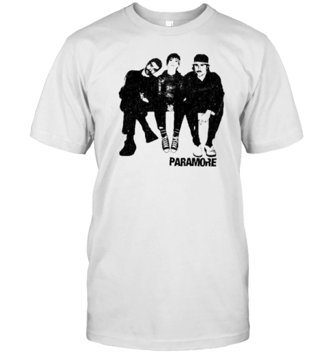 Paramore Group Photo Boyfriend Fit Girls T-Shirt