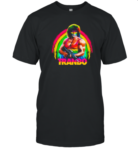 Rambo Tranbo Rainbow T- Classic Men's T-shirt