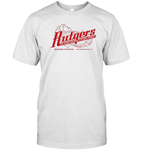 Rutgers The State University Of New Jersey Rutgers Stadium New Brunswick Nj T-Shirt