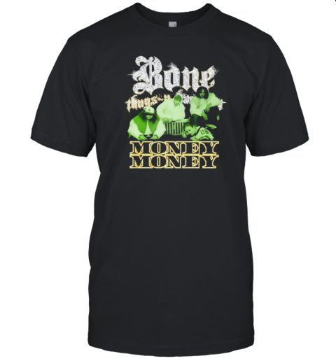 2024 Bone Thugs N Harmony Money Money Black T- Classic Men's T-shirt