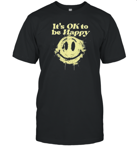 2024 DJ KHALED It'S Ok To Be Happy Distorted Black T- Classic Men's T-shirt