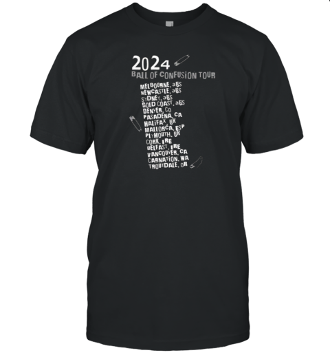 Blondie 2024 Ball Of Confusion Tour T- Classic Men's T-shirt