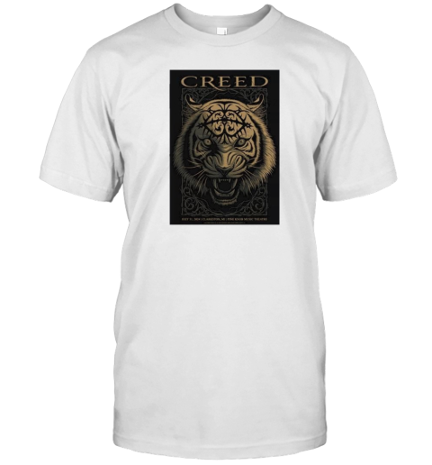 Creed July 31St 2024 Clarkston Mi Event Tiger T- Classic Men's T-shirt