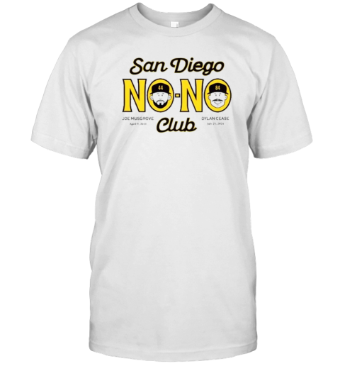 Dylan Cease Joe Musgrove San Diego No No Club T T- Classic Men's T-shirt