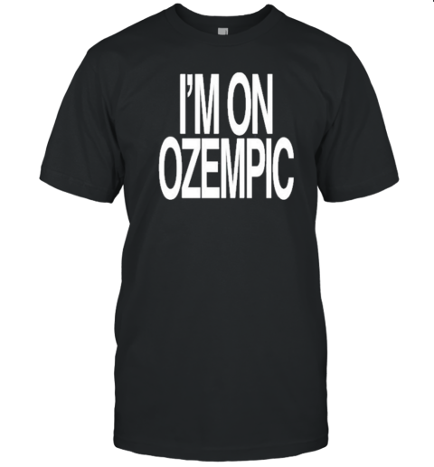 Fat Nick Wearing I'M On Ozempic T- Classic Men's T-shirt