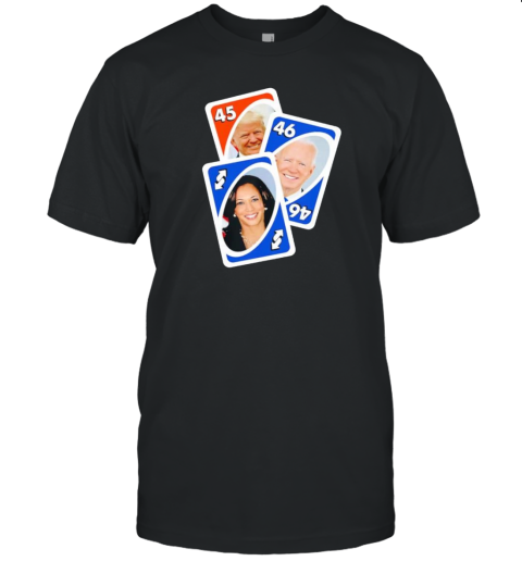 Kamala Harris Uno Card Biden Trump Orange T- Classic Men's T-shirt