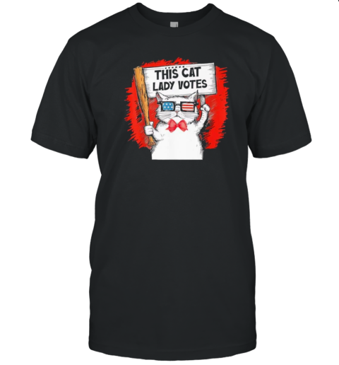 This Cat Lady Votes T- Classic Men's T-shirt