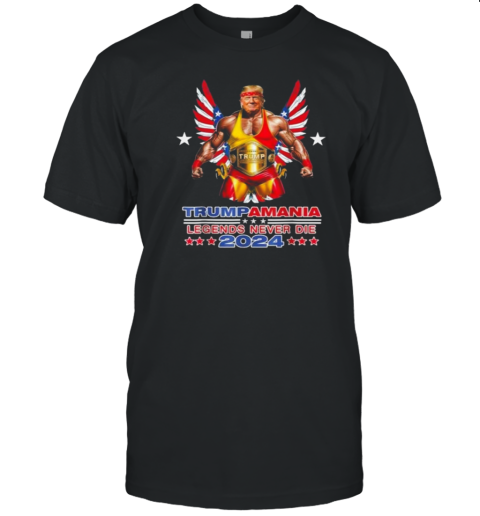 Trump Republican Convention Wrestling Meme Trumpmania Funny 2024 T- Classic Men's T-shirt