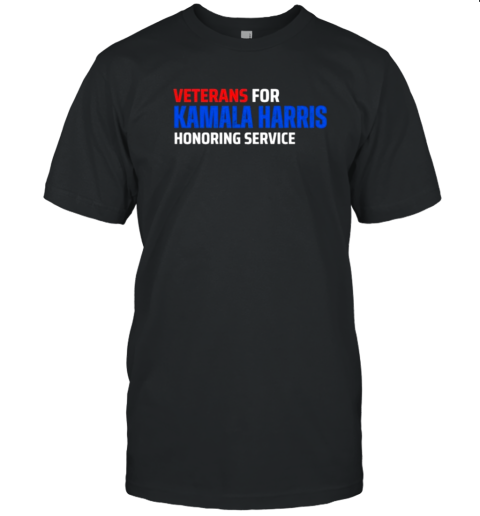 Veterans For Kamala Harris Election 2024 T- Classic Men's T-shirt