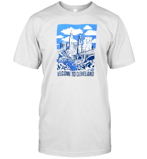 Welcome To Cleveland Art T-Shirt