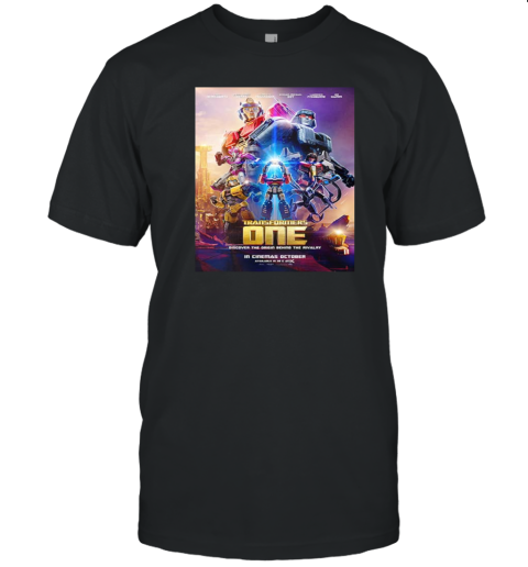 All For One And One Will Fall New Transformers One Discover The Origin Behind The Rivalry T- Classic Men's T-shirt