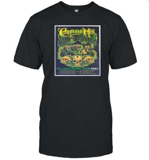 Cypress Hill Merchandise Store We Legalized It Tour 2024 T- Classic Men's T-shirt