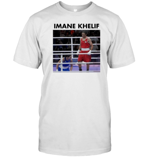 Derek Brunson Wearing Imane Khelif T- Classic Men's T-shirt