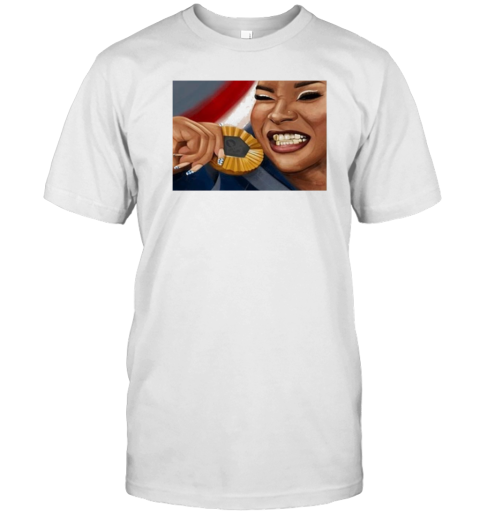 Jordan Chiles Iconic Photo Art 2024 T-Shirt