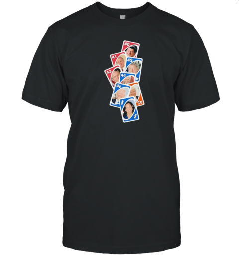 Kamala Harris United States Presidential Uno Cards T-Shirt