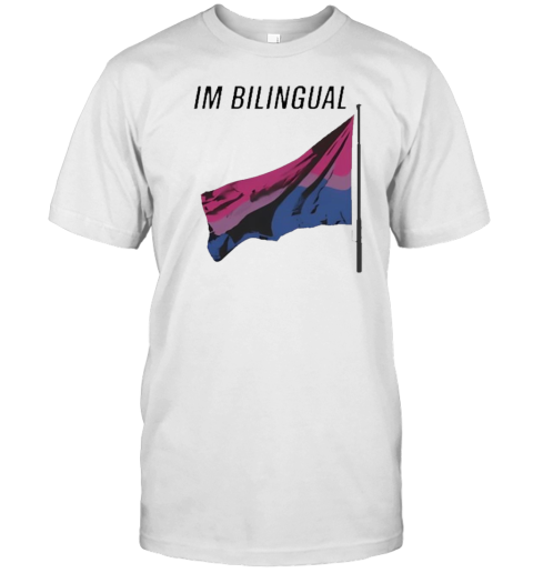 Lucca International I'M Bilingual Flag T-Shirt