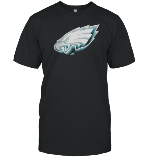 Philadelphia Eagles Fanatics Branded Chrome Dimension Logo Green T- Classic Men's T-shirt