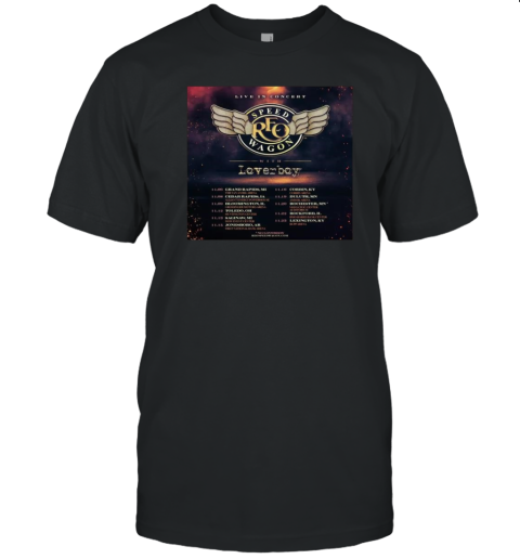 Reo Speedwagon Live Concert 2024 November Dates With Loverboy In USA T- Classic Men's T-shirt