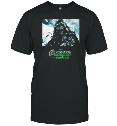 Robert Downey Jr As Doctor Doom Avengers Doomsday Marvel Studios Doctor Doom Wear Iron Man Mask T-Shirt