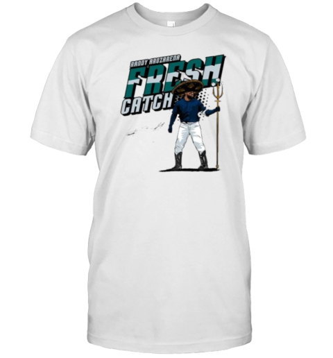 Seattle Mariners Randy Arozarena Fresh Catch T-Shirt