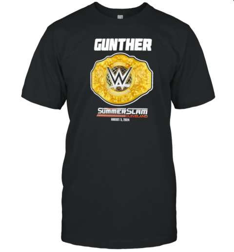 WWE Gunther Summerslam 2024 Winner T- Classic Men's T-shirt