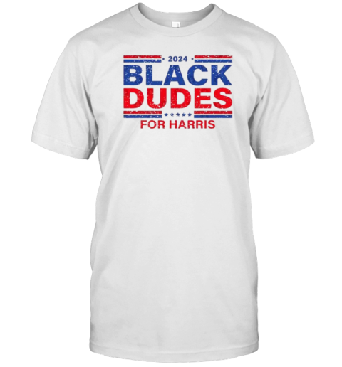 2024 Black Dudes For Harris T- Classic Men's T-shirt