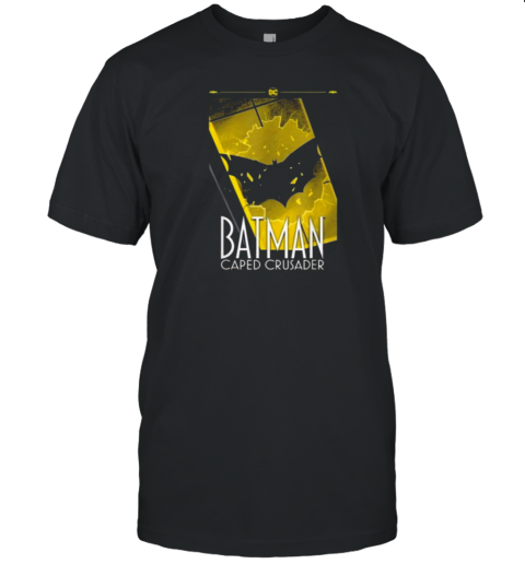 Batman Caped Crusader Flying Shadow T-Shirt