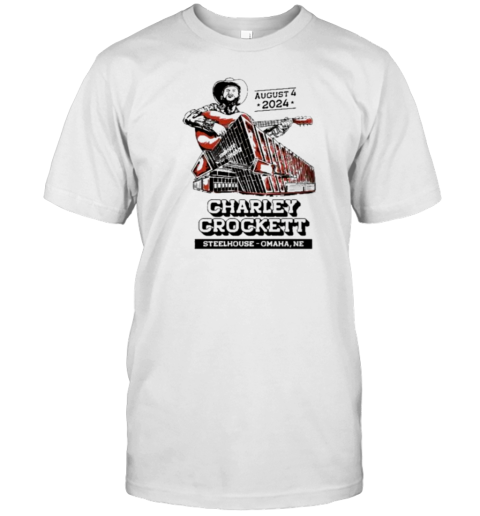 Charley Crockett Show In Omaha NE On Aug 4 2024 Event T- Classic Men's T-shirt