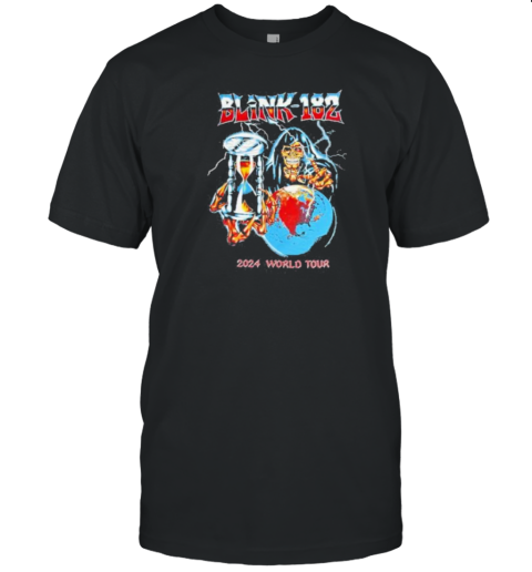 Death X Blink 182 World Tour 2024 T-Shirt