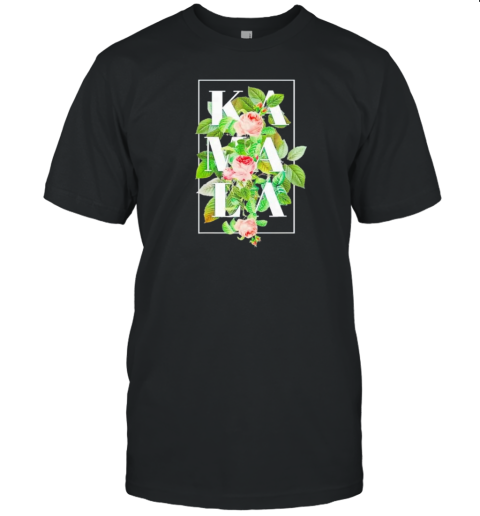 Floral Kamala President 2024 Election T-Shirt