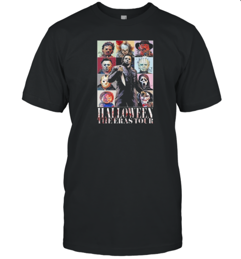 Halloween The Eras Tour Horror Movies Universe T-Shirt