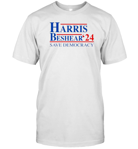 Harris Beshear 2024 Save Democracy T-Shirt