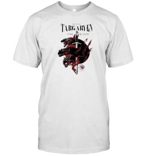 House Of Dragon House Targaryen Fire Blood T- Classic Men's T-shirt