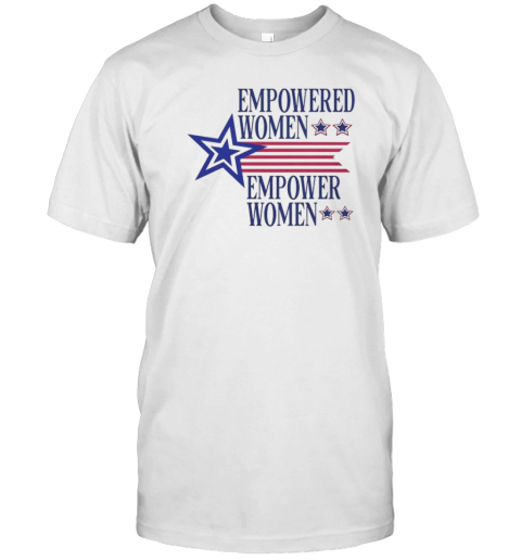 Kamala Harris Empowered Women Empower Women Star Usa T-Shirt