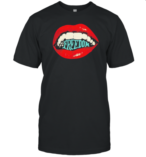 Lips Freedom Of Speech T- Classic Men's T-shirt