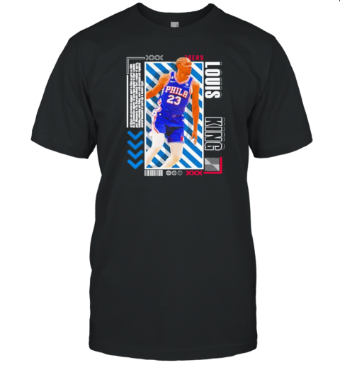 Louis King Paper Poster Version 10 Player Basketball Criollos De Caguas T- Classic Men's T-shirt