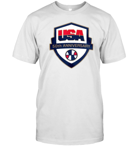 USA Team Basketball 50Th Anniversary T- Classic Men's T-shirt