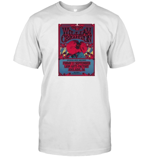 William Crighton Sep 27 2024 Lion Arts Factory In Adelaide Aus Poster T- Classic Men's T-shirt