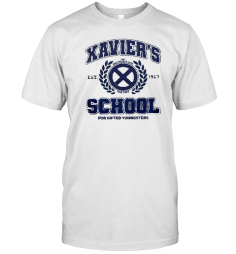 Xavier'S School For Gifted Youngsters Est 1963 Dr Simon Butler T-Shirt