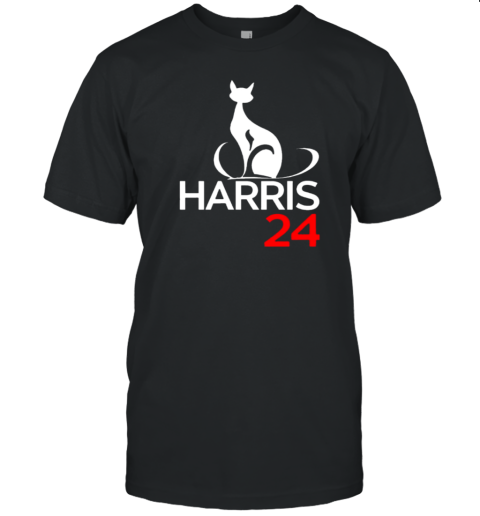 Cat 2024 President Kamala Harris T-Shirt